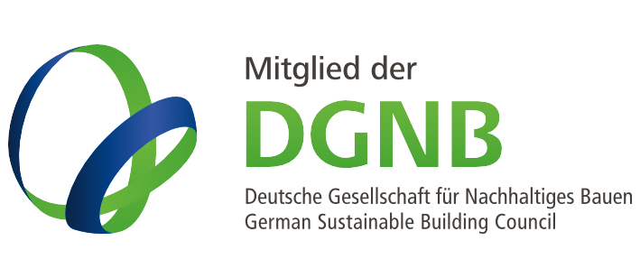 Mitglied der Deutschen Gesellschaft für Nachhaltiges Bauen (DGNB)